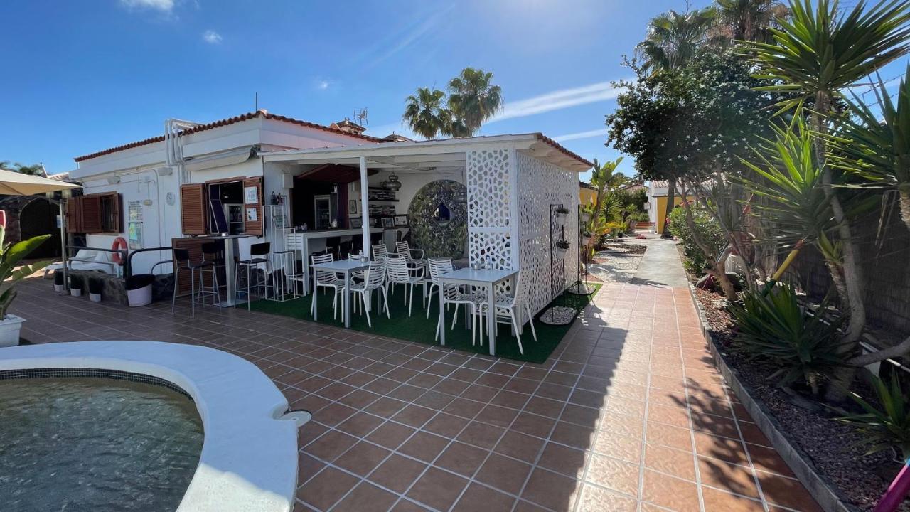 Rainbow Golf Bungalows, Gay Men-Only Resort Maspalomas  Dış mekan fotoğraf