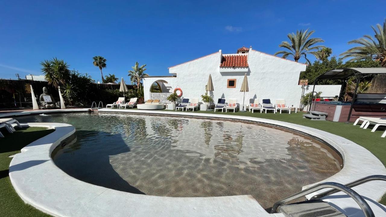 Rainbow Golf Bungalows, Gay Men-Only Resort Maspalomas  Dış mekan fotoğraf