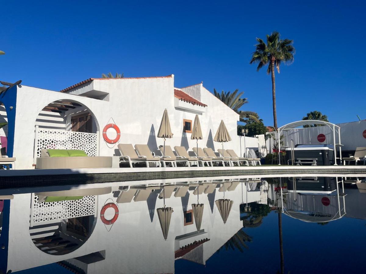 Rainbow Golf Bungalows, Gay Men-Only Resort Maspalomas  Dış mekan fotoğraf