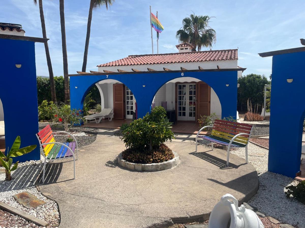 Rainbow Golf Bungalows, Gay Men-Only Resort Maspalomas  Dış mekan fotoğraf