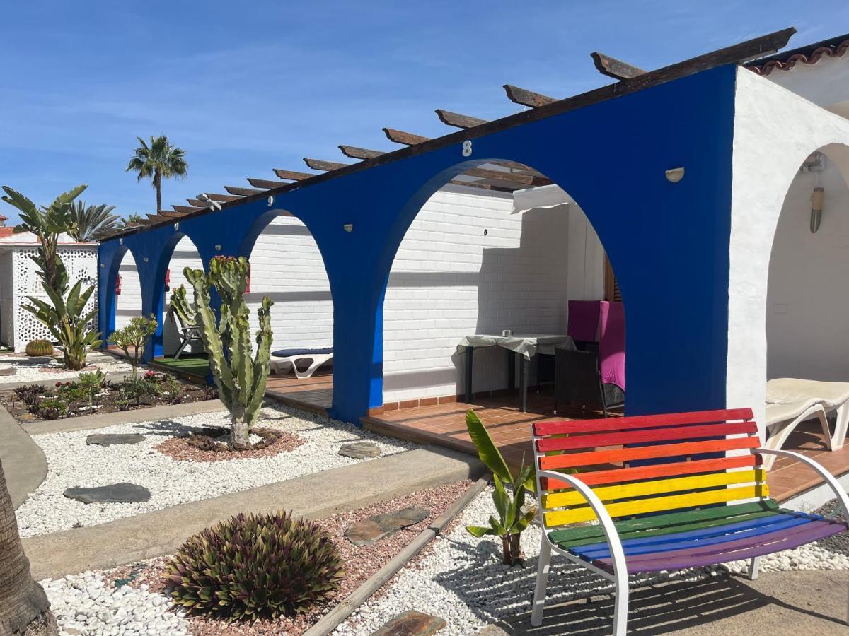 Rainbow Golf Bungalows, Gay Men-Only Resort Maspalomas  Dış mekan fotoğraf