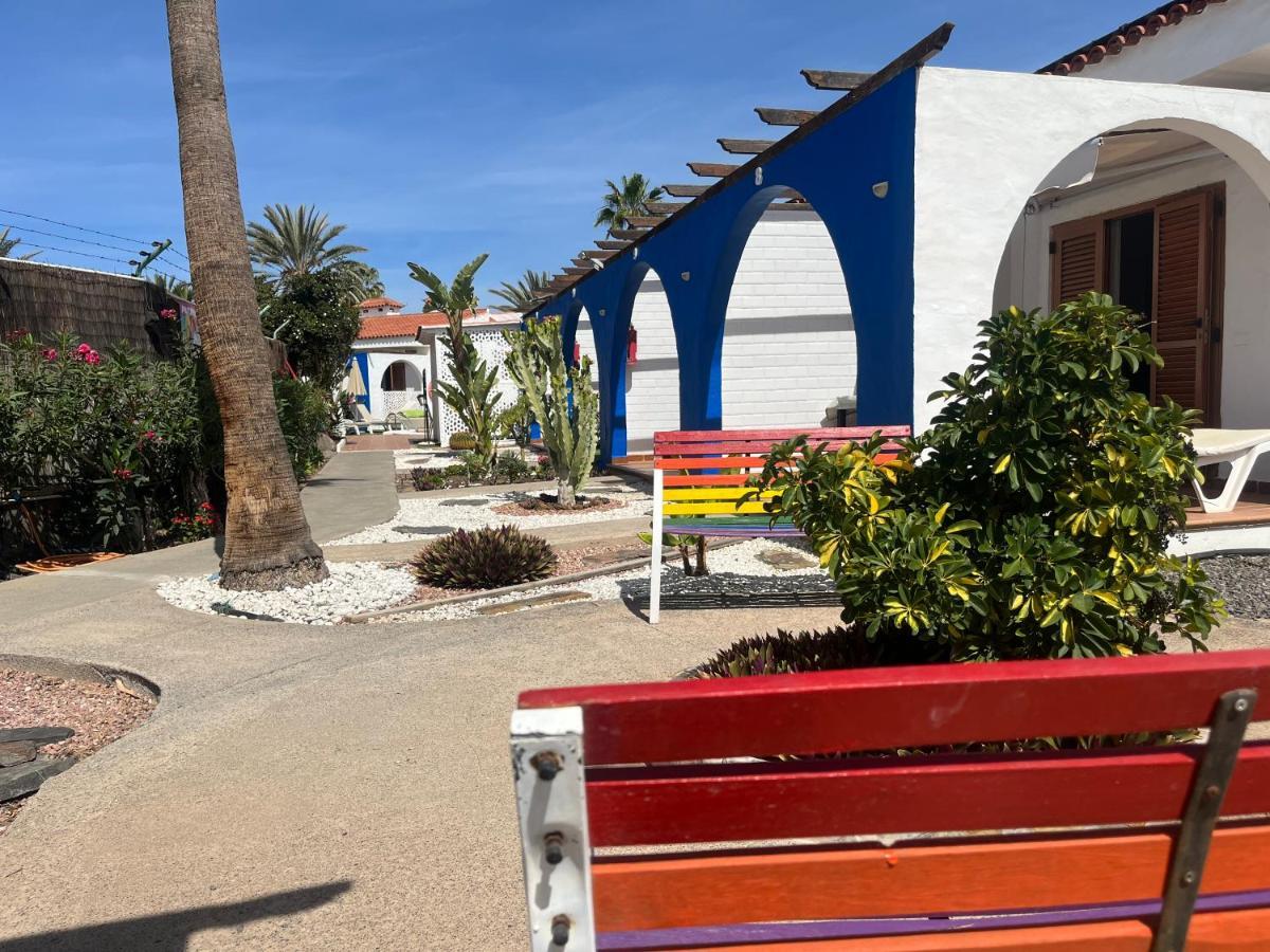 Rainbow Golf Bungalows, Gay Men-Only Resort Maspalomas  Dış mekan fotoğraf