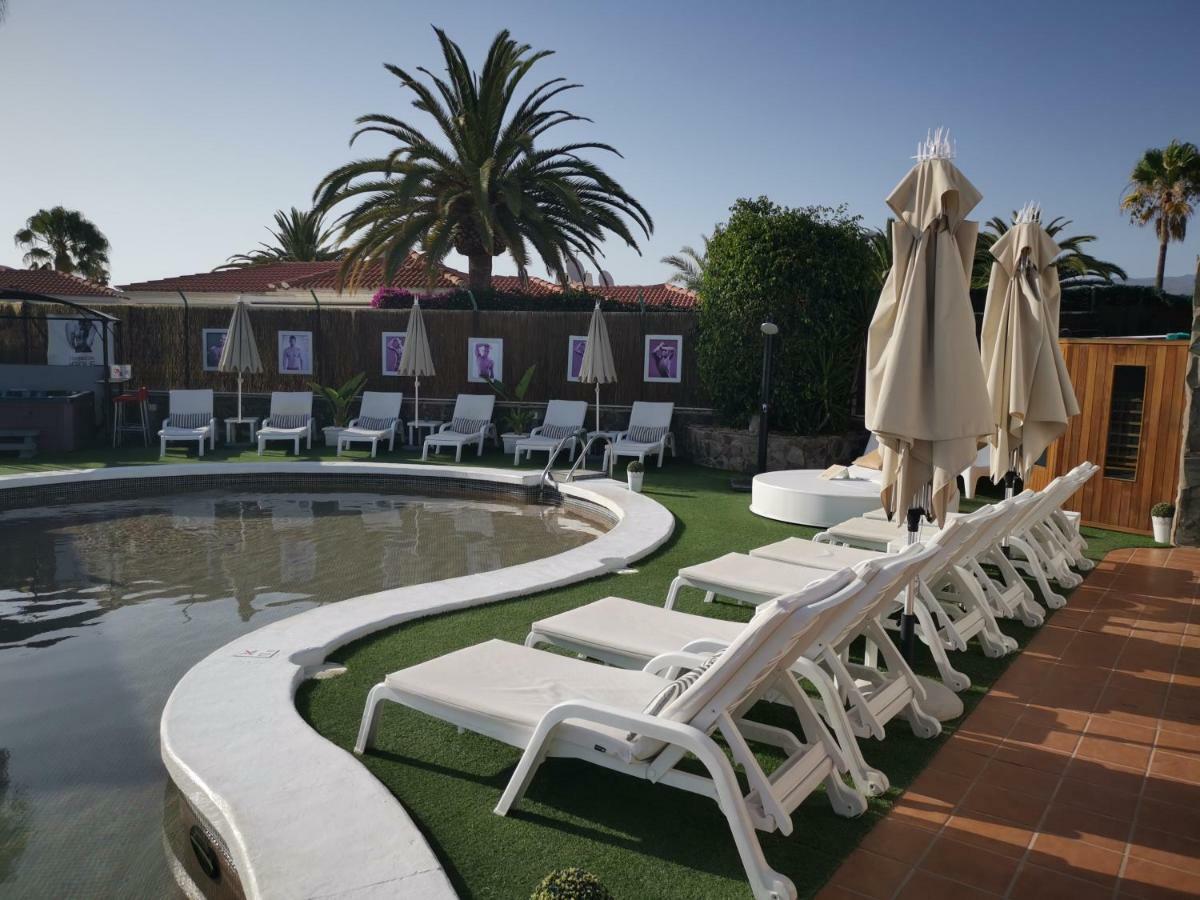Rainbow Golf Bungalows, Gay Men-Only Resort Maspalomas  Dış mekan fotoğraf